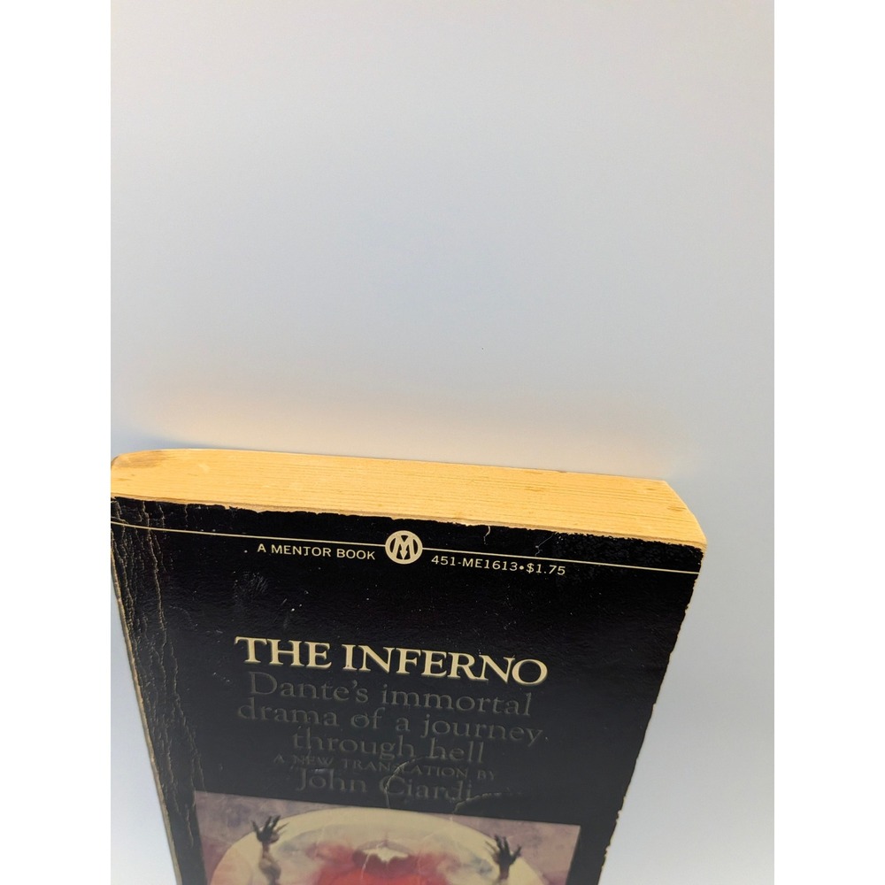 The Inferno Dante Alighieri Translation Mentor Vintage Paperback 1954 No ISBN - Picture 3 of 16